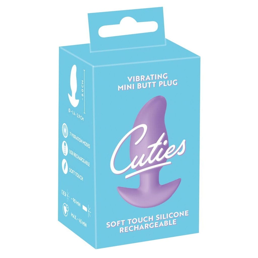 Cuties - Vibrerende Mini Buttplug Lila doosje