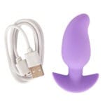 Cuties - Vibrerende Mini Buttplug Lila lader