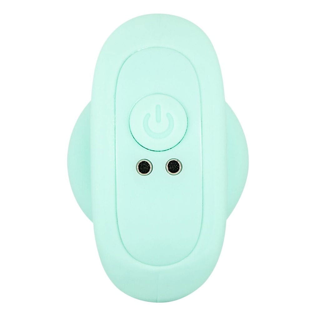Cuties - Vibrerende Mini Buttplug Turquoise knop