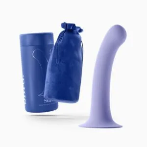 Paarse dildo