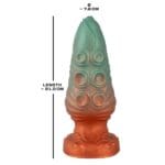 Beasty Cocks - Atlantis Anal Grote Buttplug afmeting