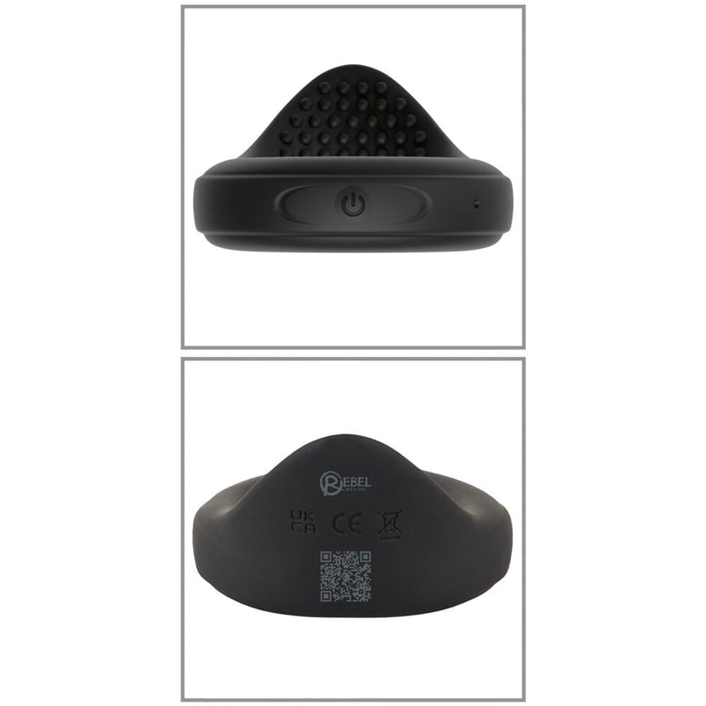Rebel - Vibrerende Ballring Zwart kopen