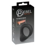 Rebel - Vibrerende Ballring Zwart verpakking