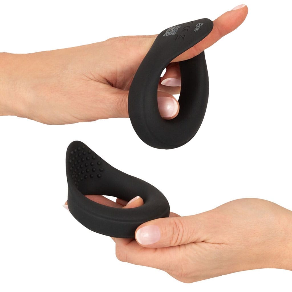 Rebel - Vibrerende Ballring Zwart hand