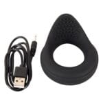 Rebel - Vibrerende Ballring Zwart oplader
