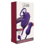 She.E.O - Likkende Clitoris Pomp met Stotende Anaal Plug doosje