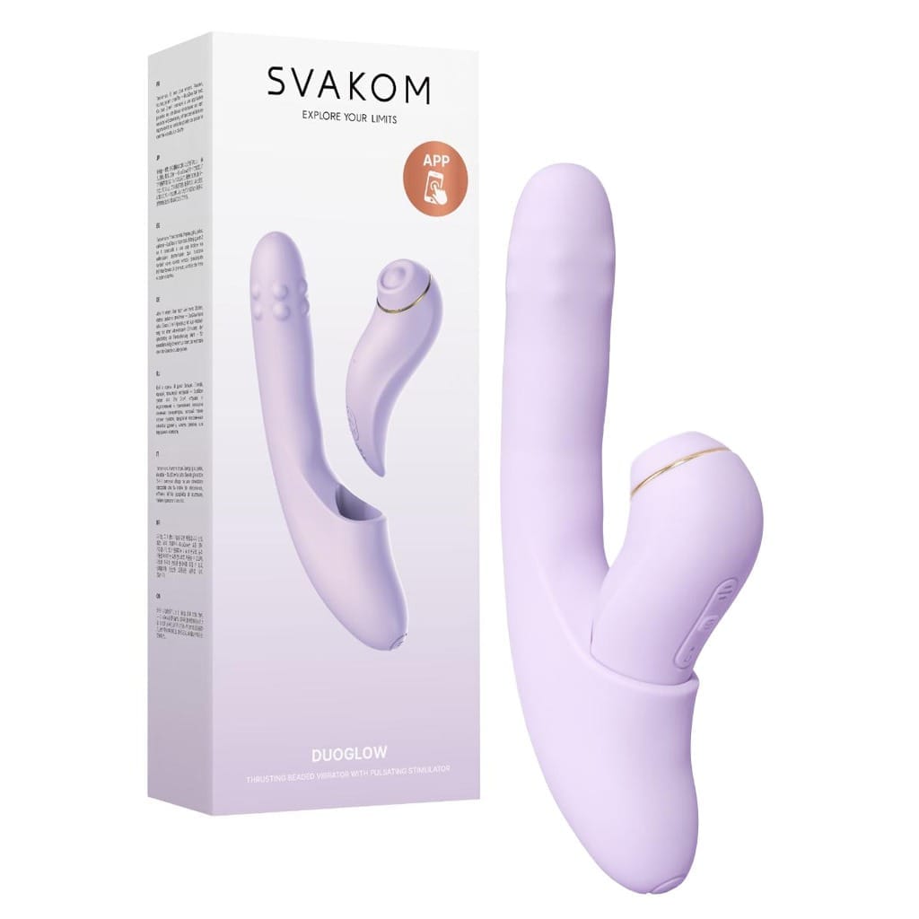 Svakom DuoGlow – 3 in 1 Vibrator met Verwarmende functie