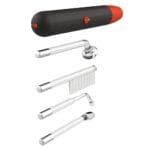 Taboom - Electro Wand met 4 Glazen Opzetstukken gebruik