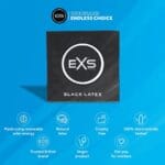 EXS - Zwarte Latex condooms