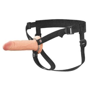 Fantasy X-Tensions - 6 Inch Siliconen Hollow Strap-On harnas
