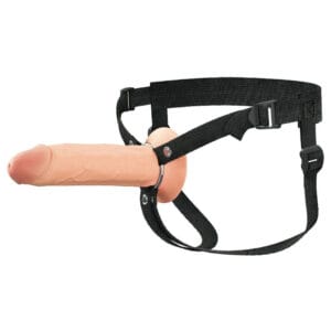 Fantasy X-Tensions - 8 Inch Siliconen Hollow Strap-On