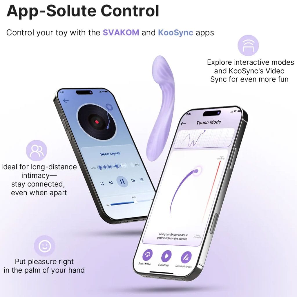 Svakom - Margot Verwarmende G-Spot Vibrator met APP gebruik