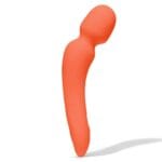 Dame - Min Mini Wand Vibrator Oranje zijkant