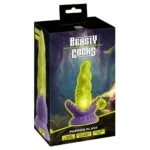 Beasty Cocks - Passion Plant Dildo met LED-verlichting verpakking