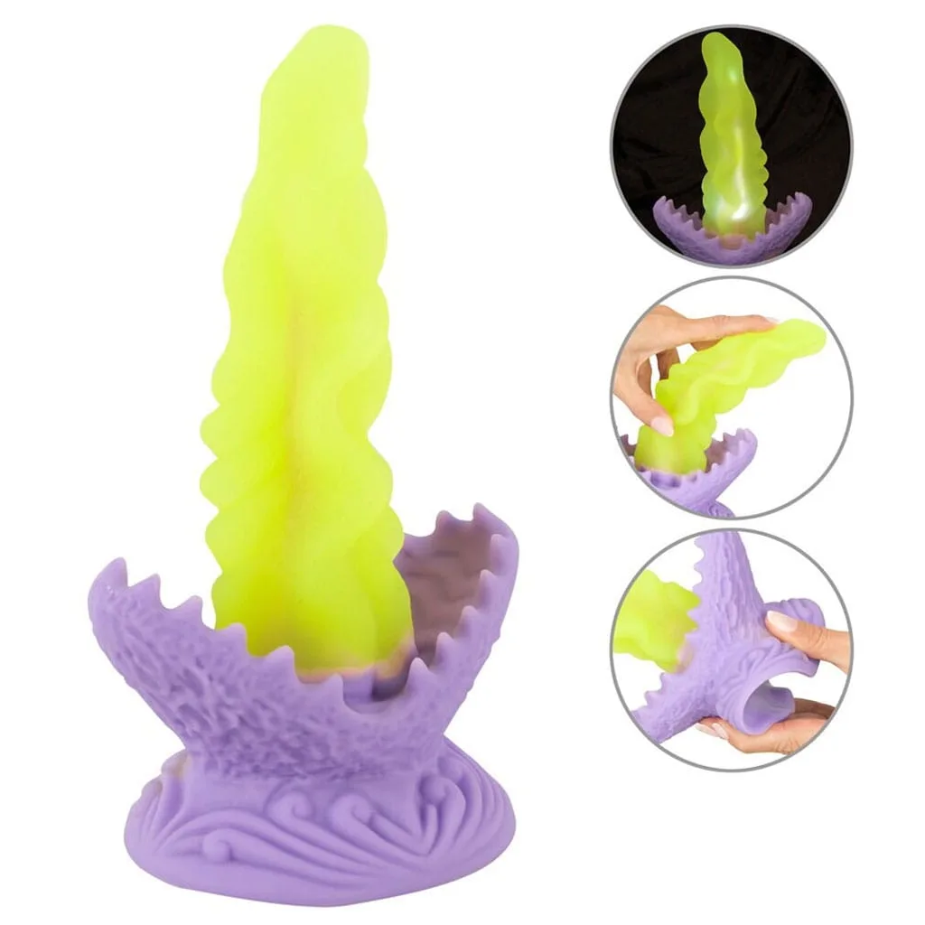 Beasty Cocks – Passion Plant Dildo met LED-verlichting