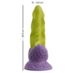 Beasty Cocks - Passion Plant Dildo met LED-verlichting lengte