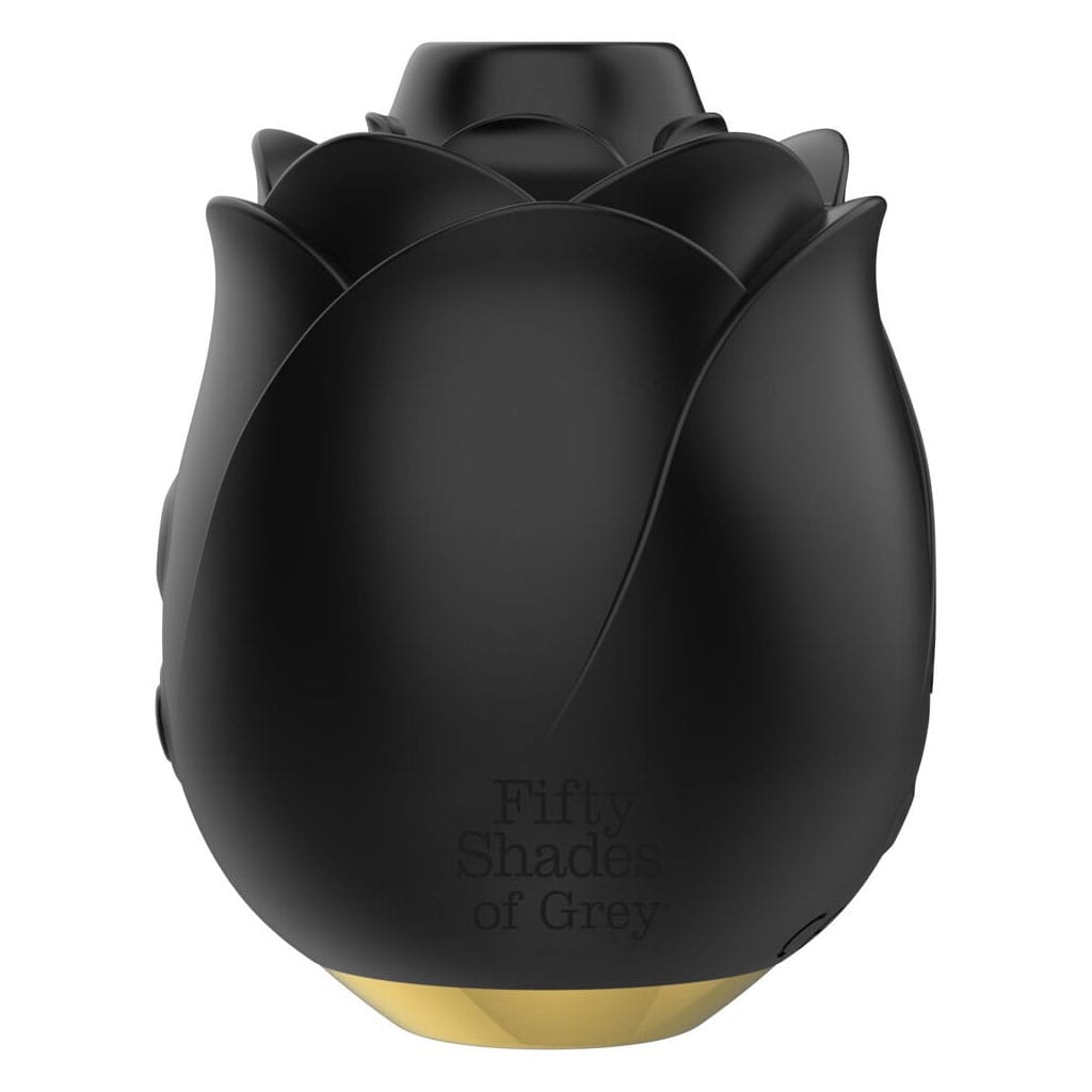 Fifty Shades of Grey - Roos Luchtdruk Vibrator Zwart zijkant