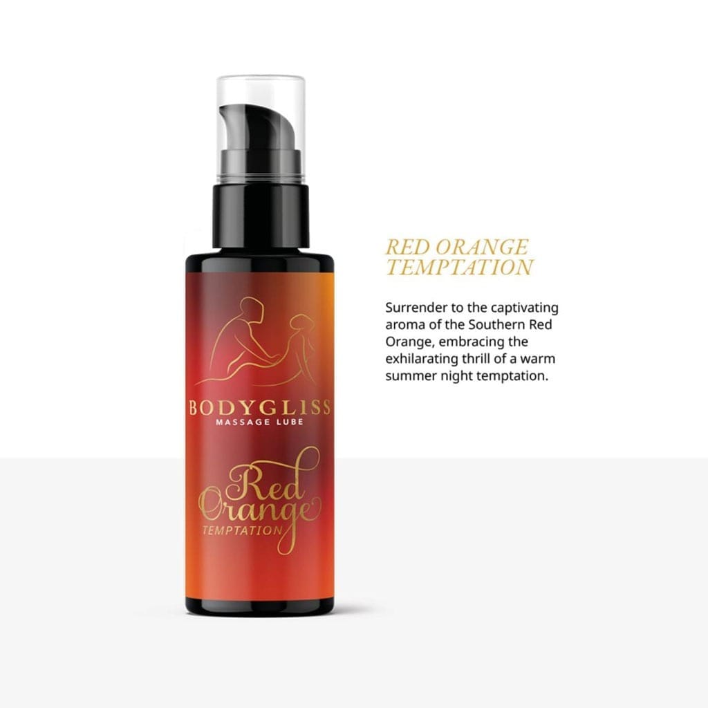 BodyGliss - Sensual Delight 3-pack - Travel Edition red orange