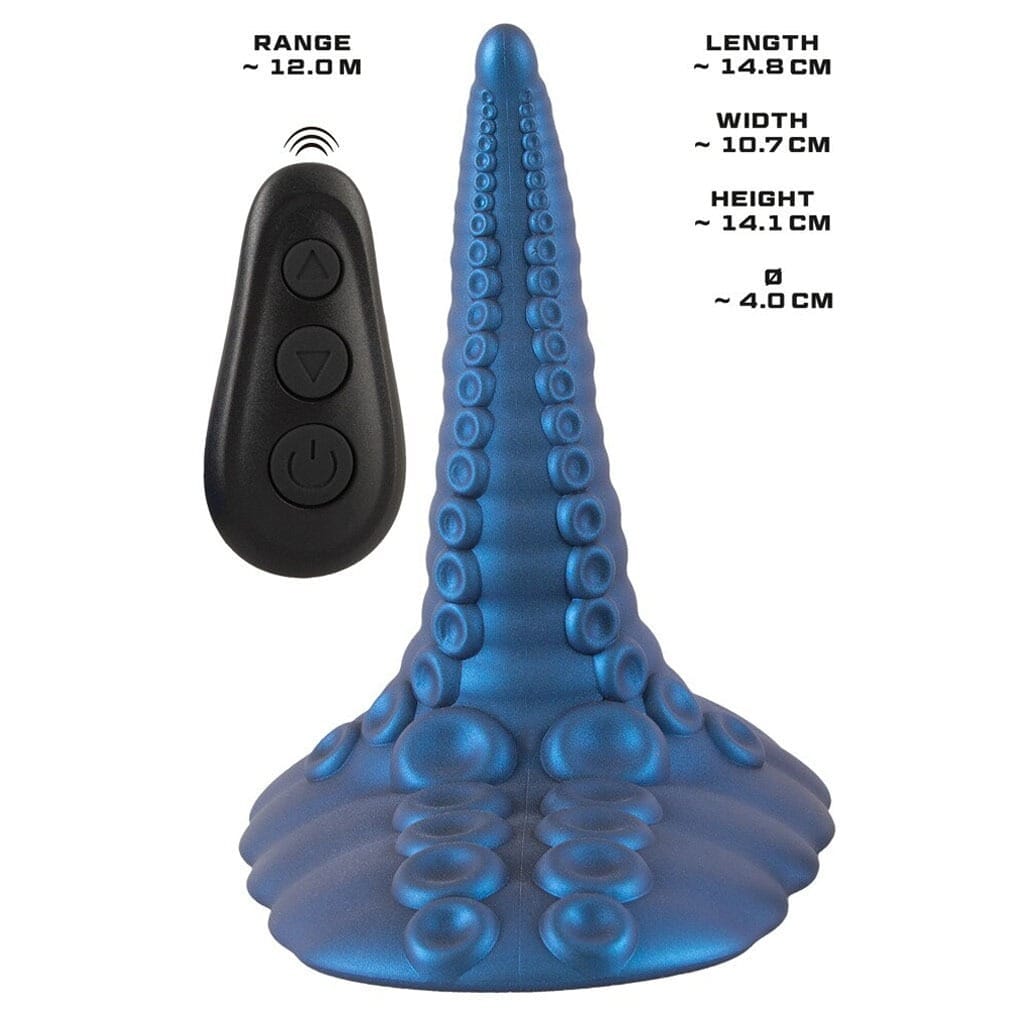 Beasty Cocks - Tentacle Pad met Afstandsbediening afmeting