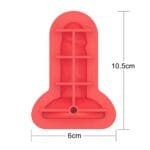 LoveToy - Siliconen IJsblokjesvorm Mini Penis lengte