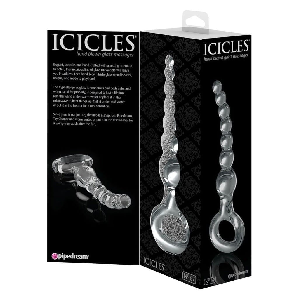 Icicles No. 67 - Glazen Anaalkralen kopen
