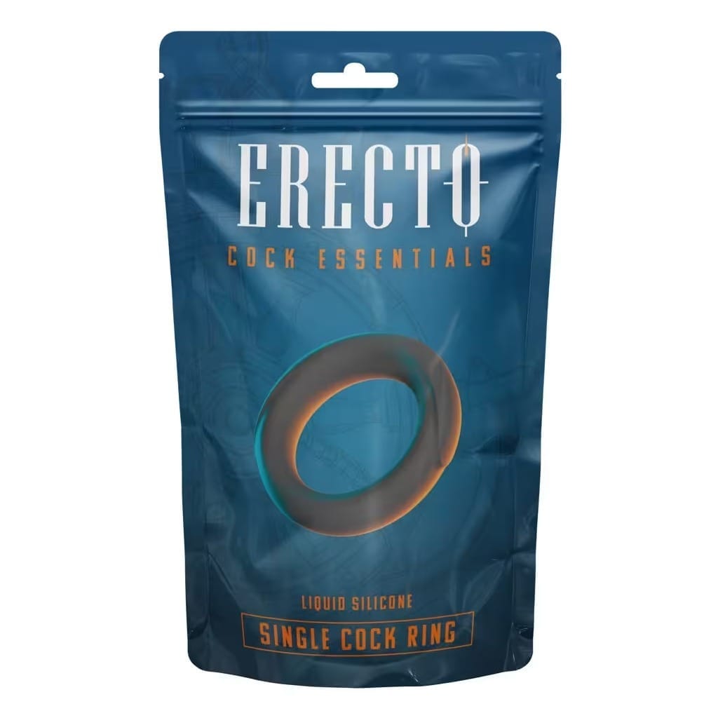 Erecto - Siliconen Cockring zakje