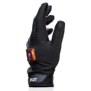 FUZU - Vibrerende Massagehandschoen Linkerhand - Medium