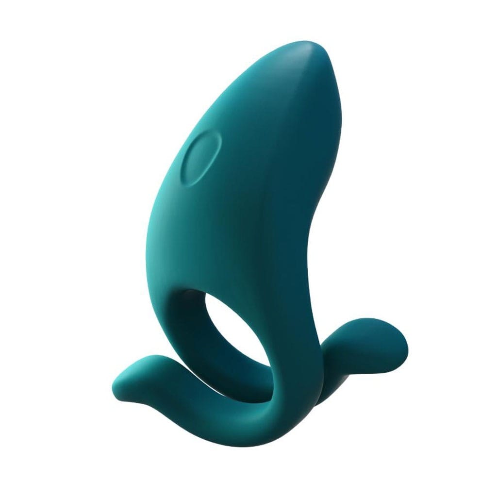 dame hug groen verstelbare siliconen cockring