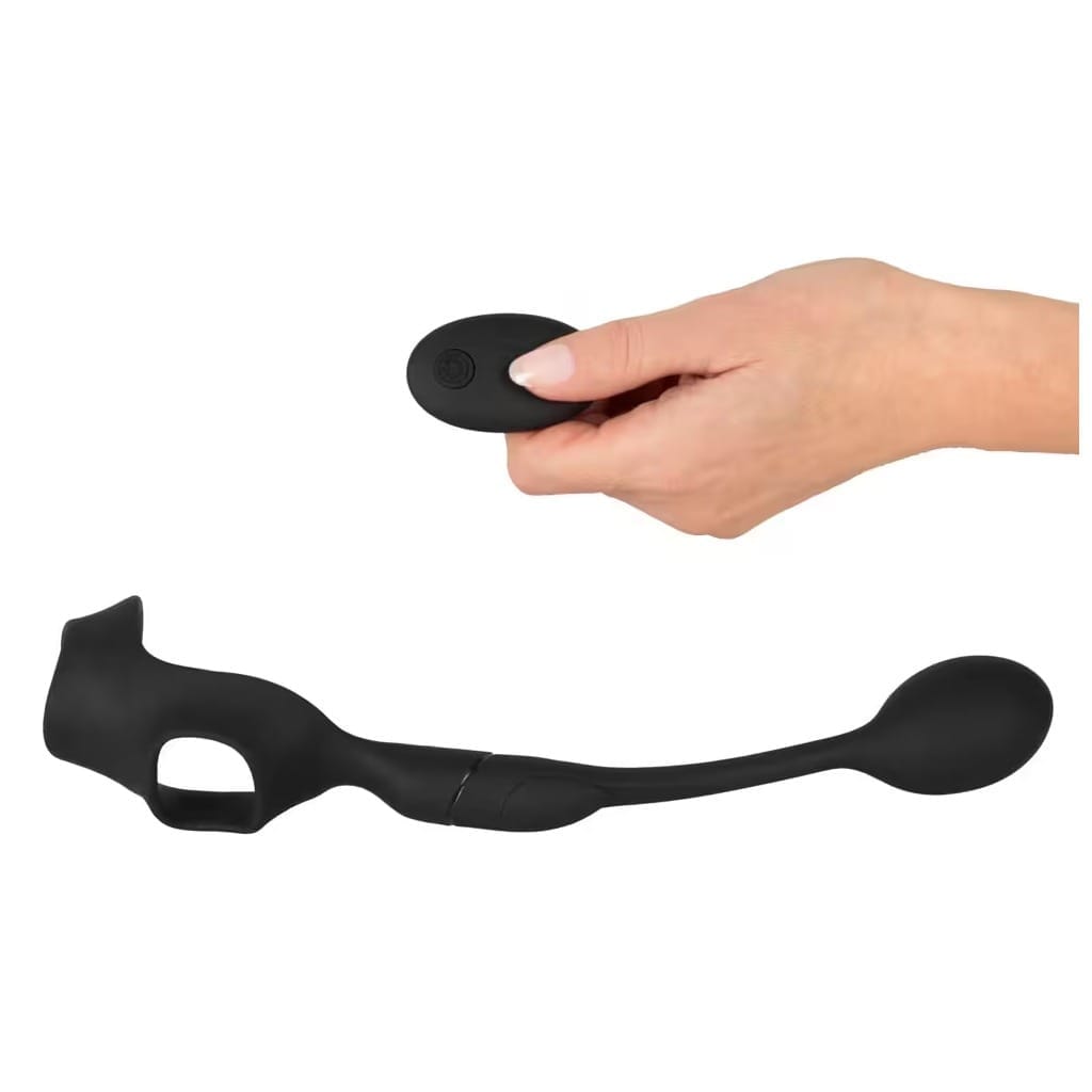 Rebel - Cock Ring met RC Butt Plug remote