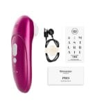 womanizer pro luchtdruk vibrator pink sextoy schoonmaken