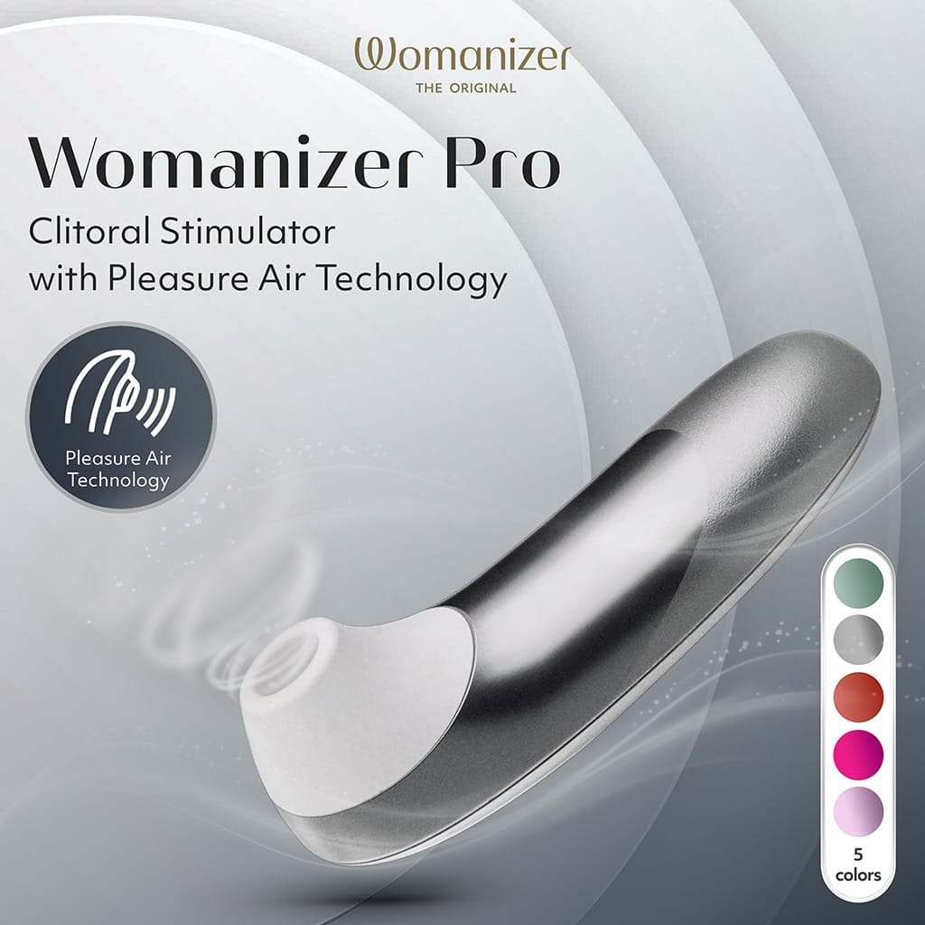 womanizer pro zilver beste luchtdruk vibrator