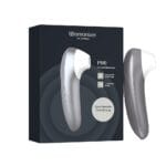 womanizer pro zilver goedkope luchtdruk vibrator in doos