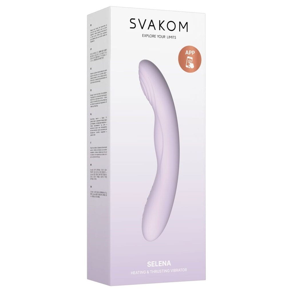 Svakom - Selena Verwarmende en Stotende G-Spot Vibrator verpakking