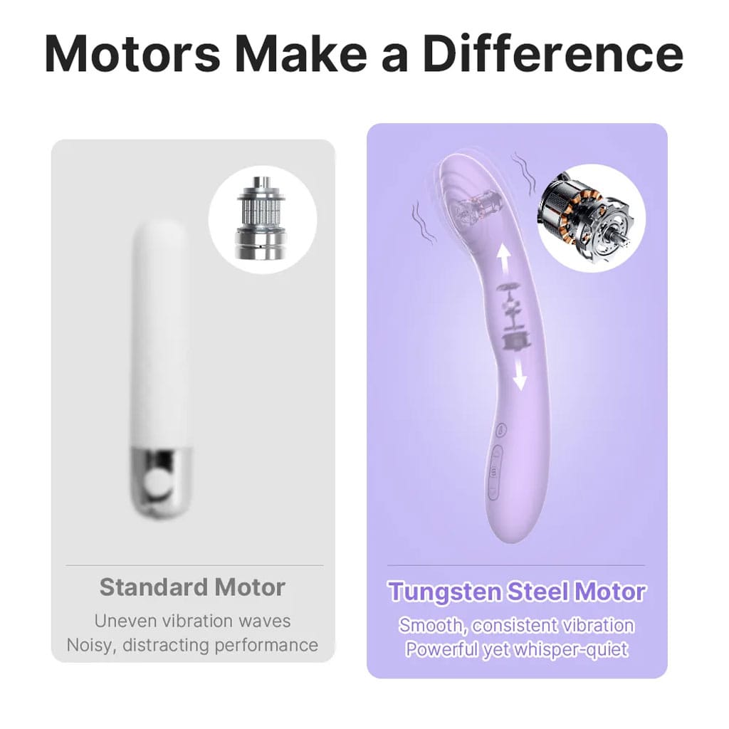 Svakom - Selena Verwarmende en Stotende G-Spot Vibrator motor