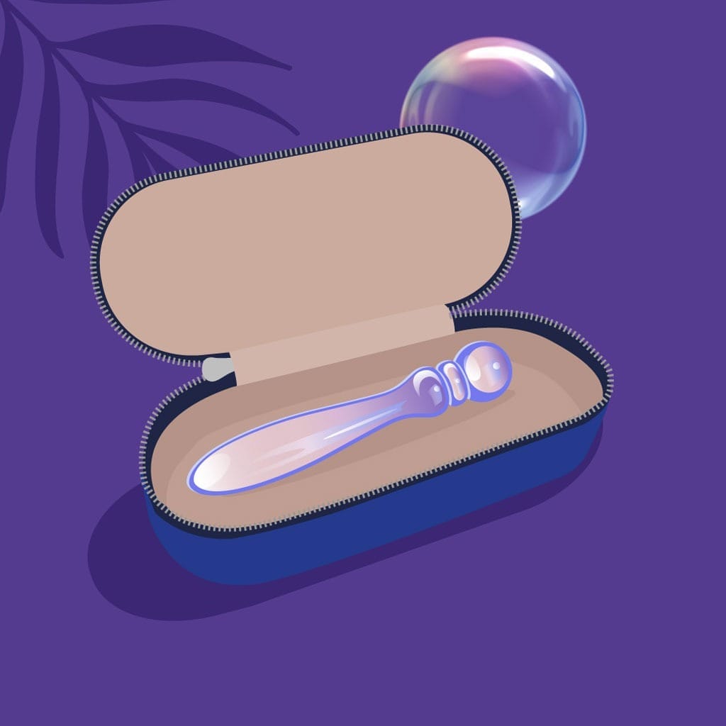 Biird Cecii - Glazen Dildo opbergen