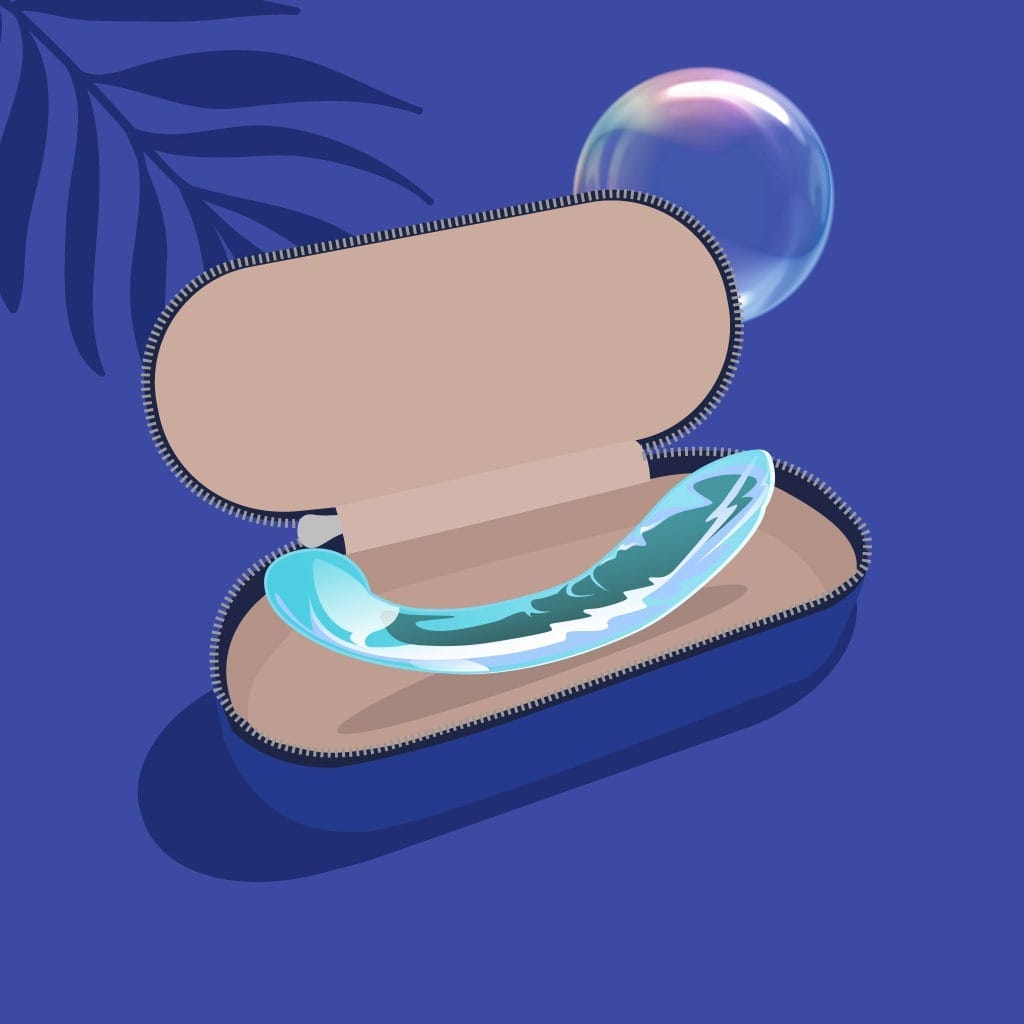 Biird Kalii - Glazen G-spot & Prostaat Dildo opbergen