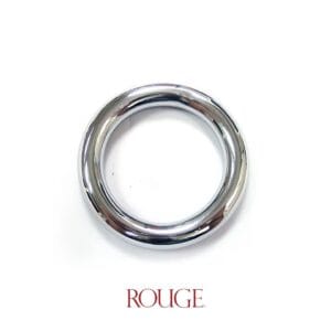 rouge metalen cockring rvs in meerder maten