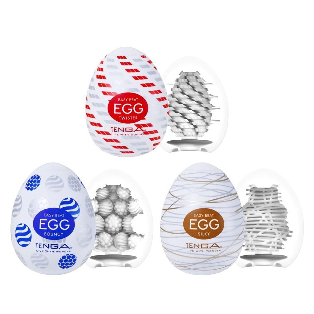 Tenga Eggs - Standard 3 Pack - Set 2 textuur