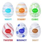Tenga Eggs - Standard Variety Pack - 6 Stuks verschil