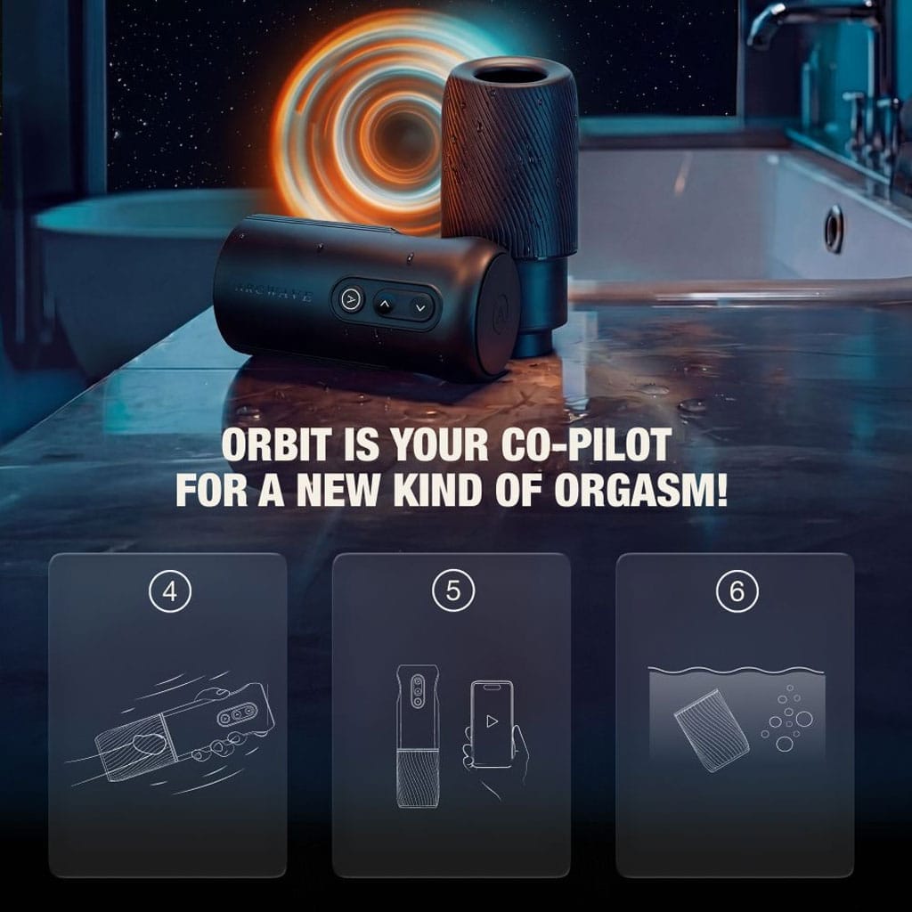 Arcwave - Orbit Roterende Masturbator met App stimulatie
