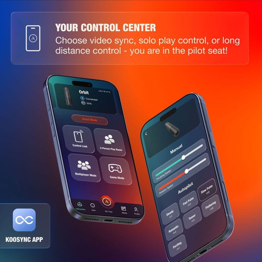 Arcwave - Orbit Roterende Masturbator met App download