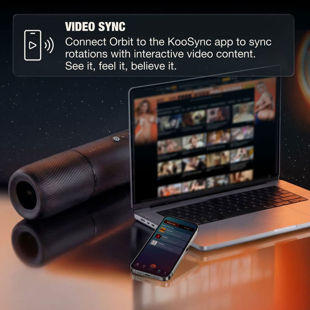 Arcwave - Orbit Roterende Masturbator met App sync