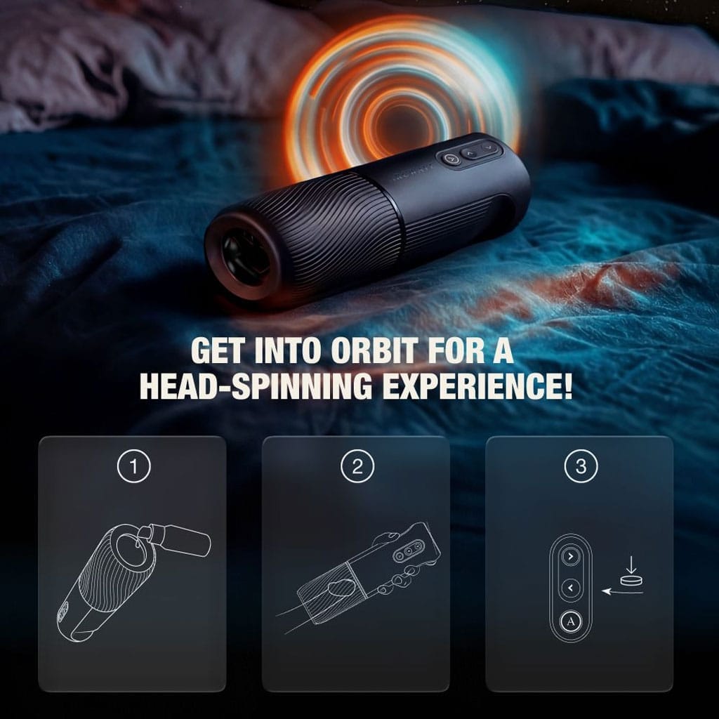 Arcwave - Orbit Roterende Masturbator met App info