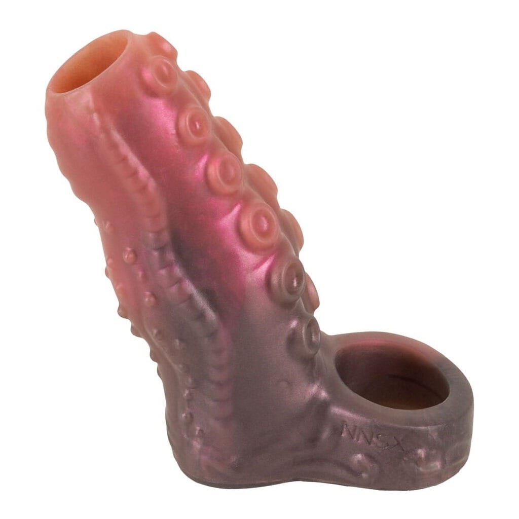 Beasty Cocks - Tentacle Penis Sleeve met Ballring textuur
