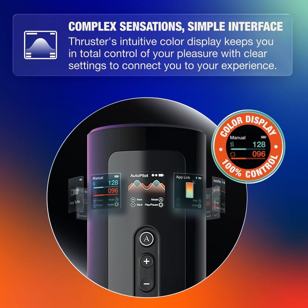 Arcwave - Thruster Automatische Masturbator met App display
