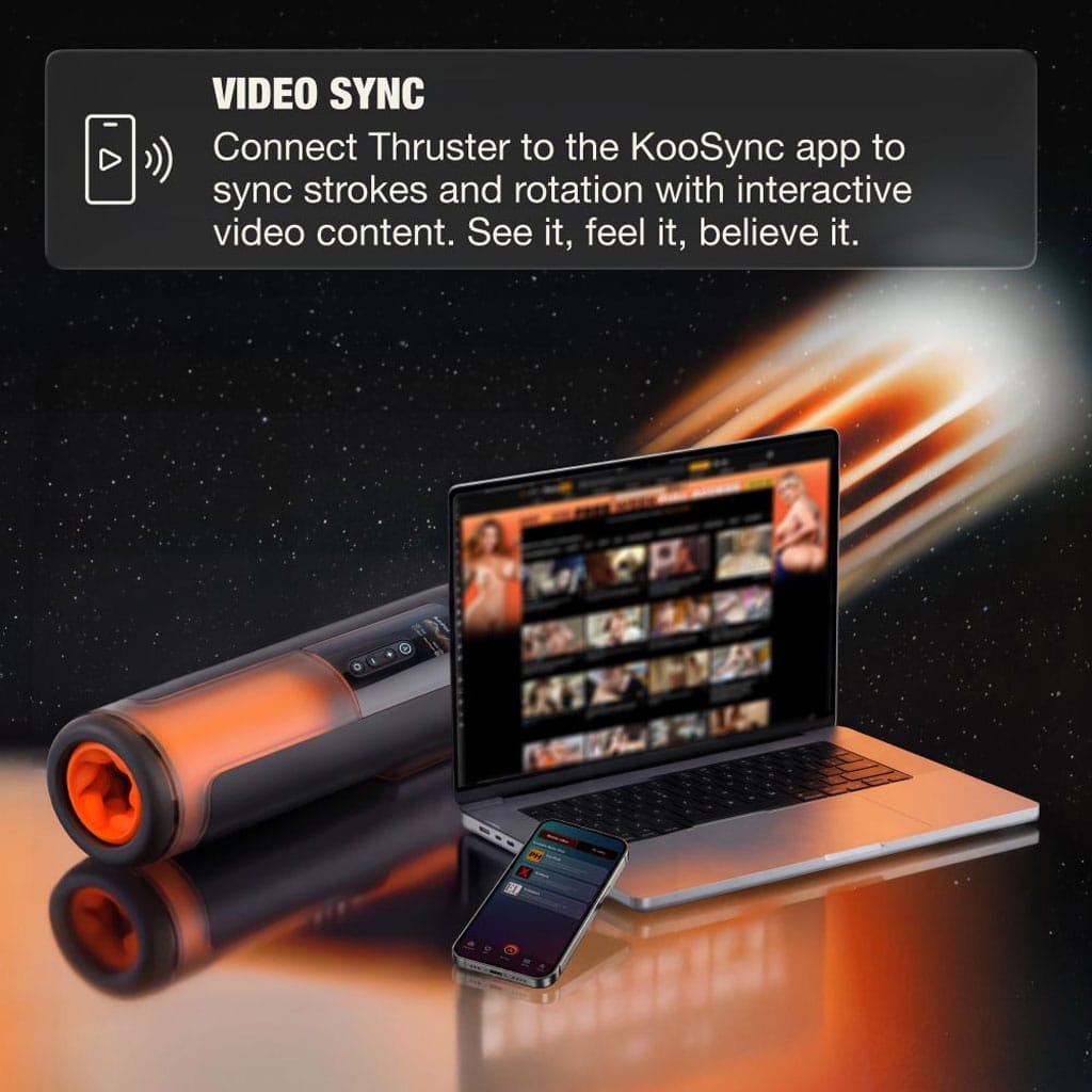 Arcwave - Thruster Automatische Masturbator met App video sync