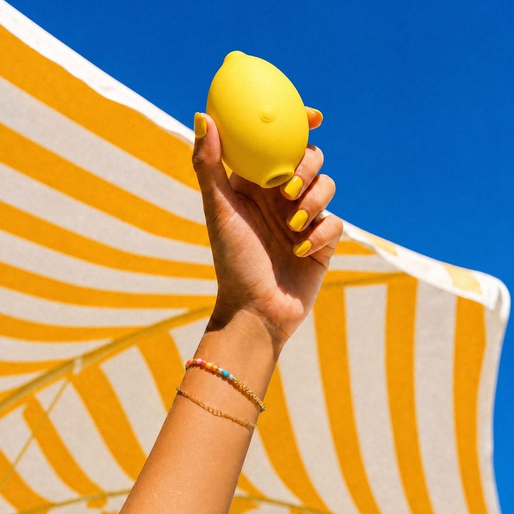 Romp Lemon Crush citroen luchtdruk vibrator sextoy