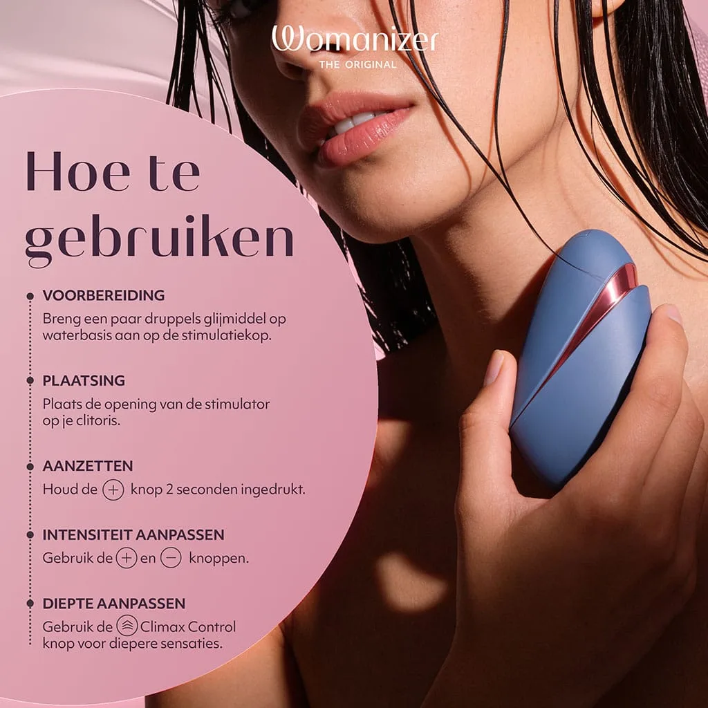 womanizer next liberty hoe gebruiken