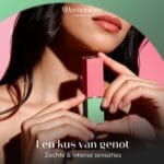 womanizer beauty roze groen lippenstift