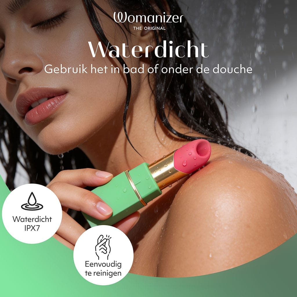womanizer beauty roze groen waterproof
